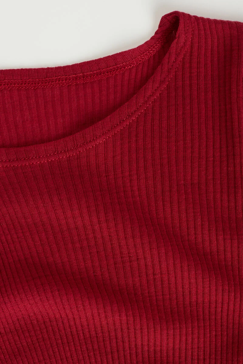 Wool And Silk Long-Sleeved Crew-Neck Max Top 8 Wool And Silk Long-Sleeved Crew-Neck Max Top - Image 6
