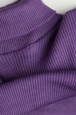 Long-sleeve High-Neck Tubular Top In Wool And Silk 13 Long-sleeve High-Neck Tubular Top In Wool And Silk -intimissimi shop CLD49T142J D1