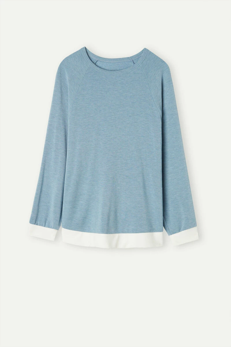 Romantic Bedroom Modal With Wool Top With Contrasting Trim 8 Romantic Bedroom Modal With Wool Top With Contrasting Trim - Image 6