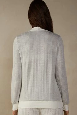 Timeless Heritage V-Neck Top 11 Timeless Heritage V-Neck Top -intimissimi shop CLD906V154J BI