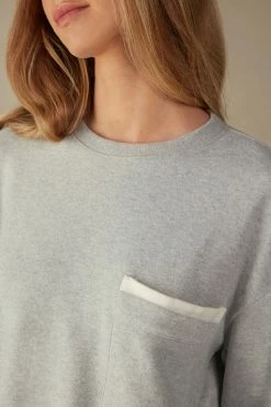 Warm Cuddles Top With Pocket 12 Warm Cuddles Top With Pocket -intimissimi shop CLD907153J DT1W