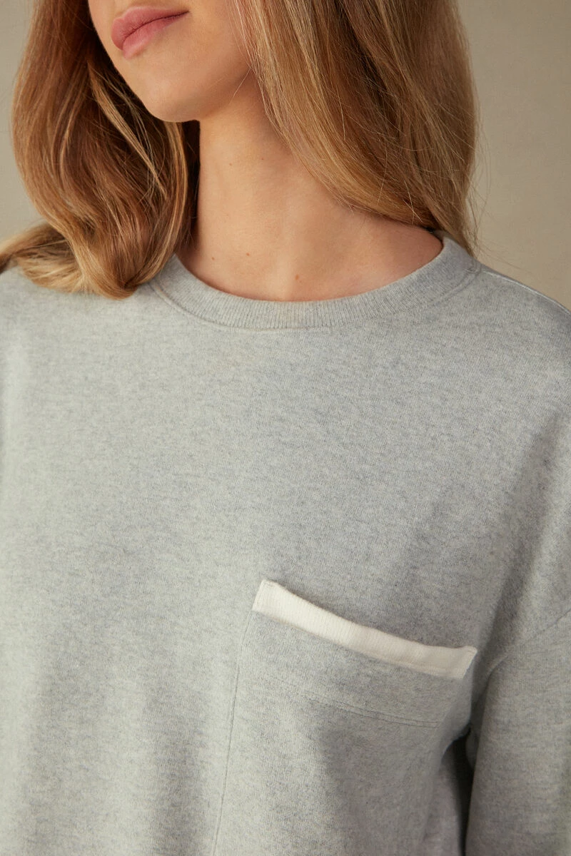 Warm Cuddles Top With Pocket 6 Warm Cuddles Top With Pocket - Image 4