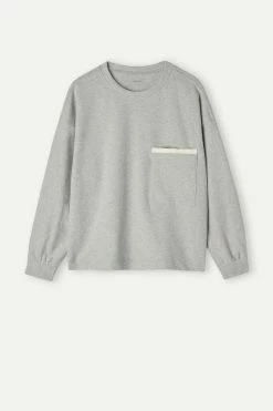 Warm Cuddles Top With Pocket 14 Warm Cuddles Top With Pocket -intimissimi shop CLD907153J F