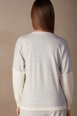 Casual Sunday Long-Sleeved Top 11 Casual Sunday Long-Sleeved Top -intimissimi shop CLD908224J BI