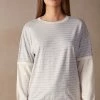 Casual Sunday Long-Sleeved Top 1 Casual Sunday Long-Sleeved Top -intimissimi shop CLD908224J FI