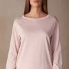 Soft Spring Long-Sleeved Cotton Top 2 Soft Spring Long-Sleeved Cotton Top -intimissimi shop CLD909234J FI