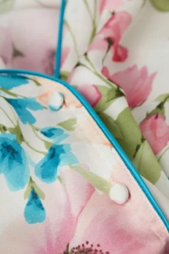 Botanical Lyrics Satin Open-Front Top -intimissimi shop CLD912A228J D1