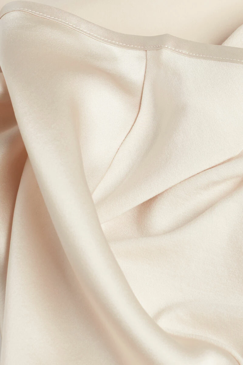 Short-Sleeved Silk And Modal Top 8 Short-Sleeved Silk And Modal Top - Image 6