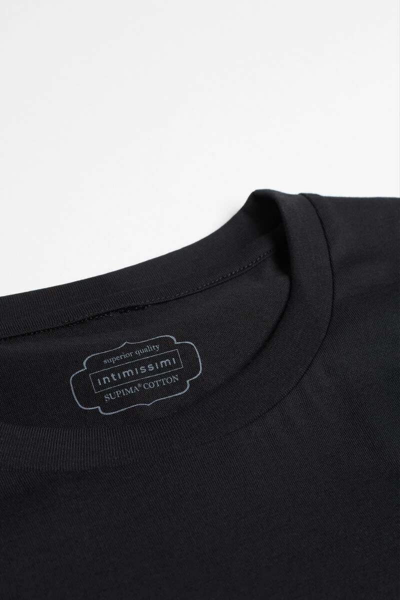 Short-Sleeved Supima® Cotton Top 8 Short-Sleeved Supima® Cotton Top - Image 6