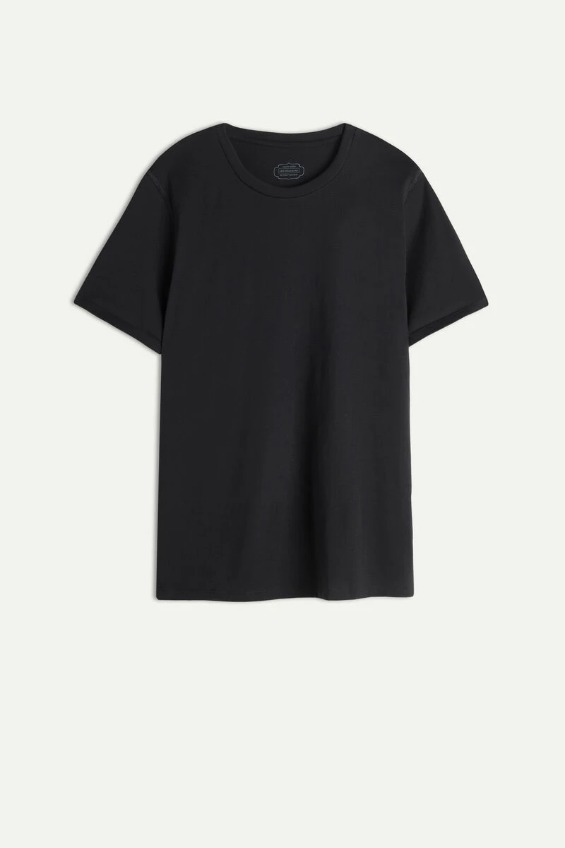 Short-Sleeved Supima® Cotton Top 7 Short-Sleeved Supima® Cotton Top - Image 5