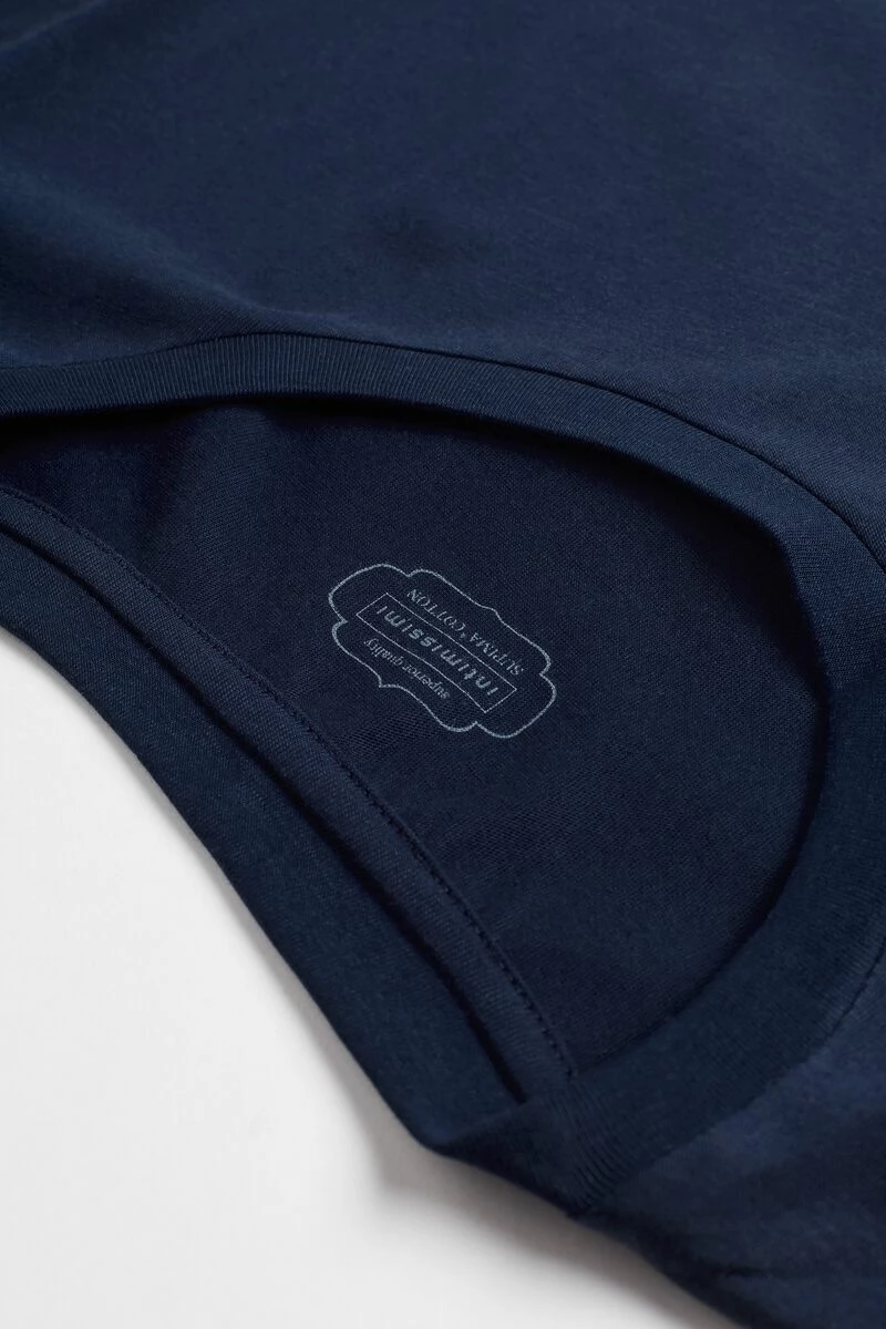 Short-Sleeved Supima® Cotton Top 9 Short-Sleeved Supima® Cotton Top - Image 7