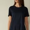 Short-Sleeved Supima® Cotton Top -intimissimi shop CMD12O wear 1467 FI