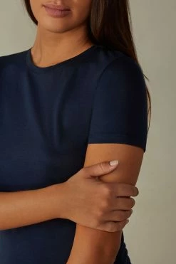 Short-Sleeve T-shirt In Ultrafresh Supima® Cotton 11 Short-Sleeve T-shirt In Ultrafresh Supima® Cotton -intimissimi shop CMD12W1467 DT2W