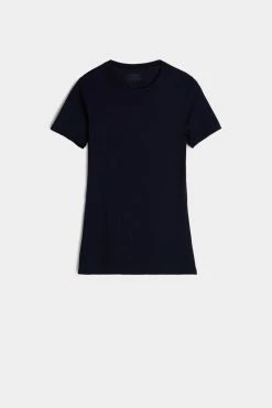 Short-Sleeve T-shirt In Ultrafresh Supima® Cotton 12 Short-Sleeve T-shirt In Ultrafresh Supima® Cotton -intimissimi shop CMD12W 1467 F