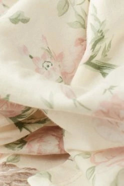 Scent Of Roses Short-Sleeved Cotton Top -intimissimi shop CMD2484205J D1