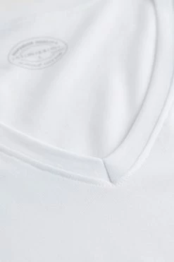 Stretch Supima® Cotton T-Shirt With V Neck 13 Stretch Supima® Cotton T-Shirt With V Neck -intimissimi shop CMU12B 001 D1