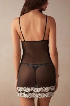 Pretty Flowers Babydoll -intimissimi shop LBD12949887 BI