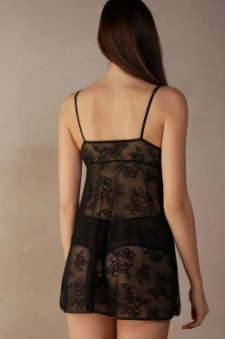 Stunning Beauty Lace Babydoll 13 Stunning Beauty Lace Babydoll -intimissimi shop LBD2489019 BI