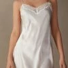 Silk Slip With Lace Insert Detail 1 Silk Slip With Lace Insert Detail -intimissimi shop LC71S12127 FI