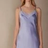 Silk Slip With Lace Insert Detail -intimissimi shop LC71S1212J FI
