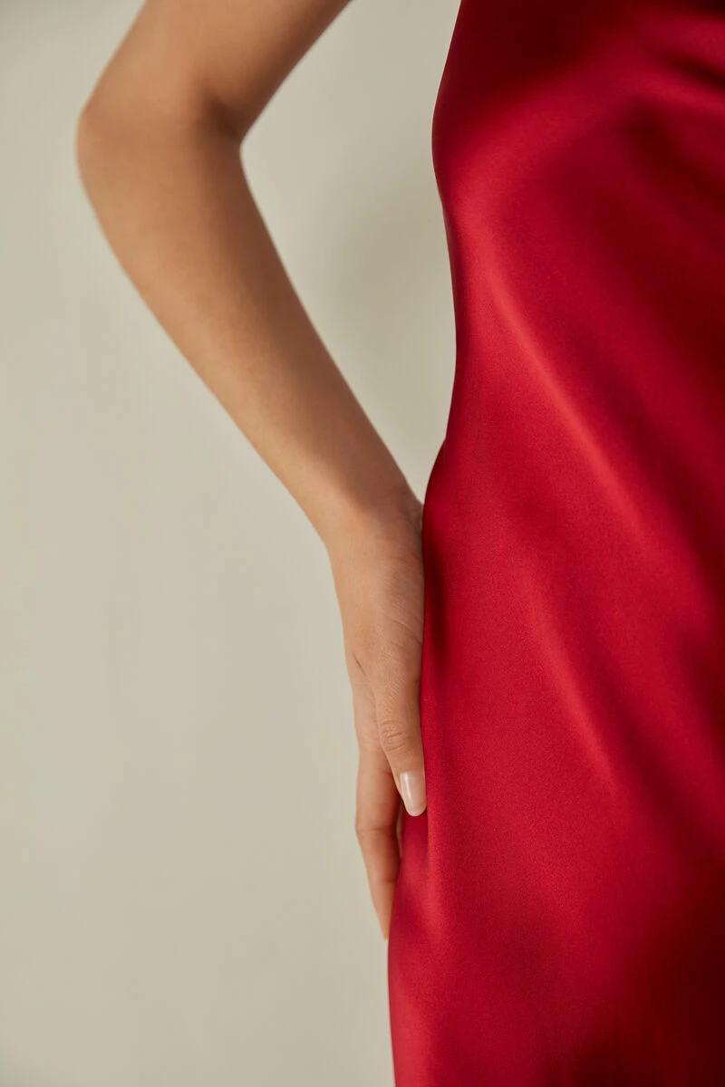 Midi-Length Slip In Silk 6 Midi-Length Slip In Silk - Image 4