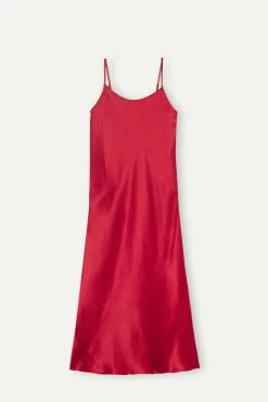 Midi-Length Slip In Silk 14 Midi-Length Slip In Silk -intimissimi shop LLD71S1473 F