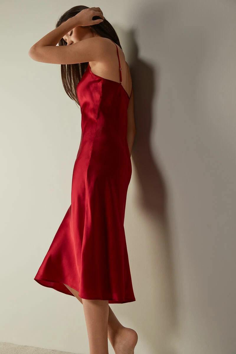 Midi-Length Slip In Silk 4 Midi-Length Slip In Silk - Image 2