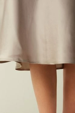 Midi-Length Slip In Silk 11 Midi-Length Slip In Silk -intimissimi shop LLD71S wear 651I DT1