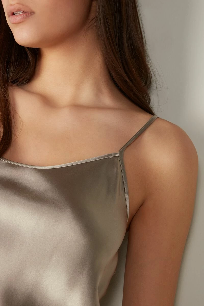 Midi-Length Slip In Silk 6 Midi-Length Slip In Silk - Image 4