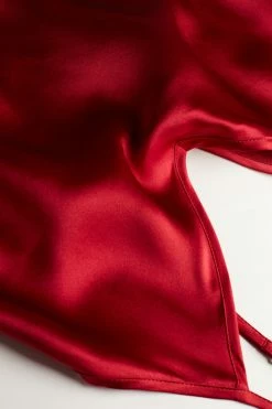 Silk Satin Top With V Neck 15 Silk Satin Top With V Neck -intimissimi shop LT71S41473 D1