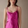 Silk Satin Top With V Neck 2 Silk Satin Top With V Neck -intimissimi shop LT71S4206J FI