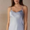 Silk Satin Top With V Neck 2 Silk Satin Top With V Neck -intimissimi shop LT71S4220J FI