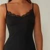 Ultralight Modal And Cashmere Camisole With Lace 2 Ultralight Modal And Cashmere Camisole With Lace -intimissimi shop LTD28Q019 FI