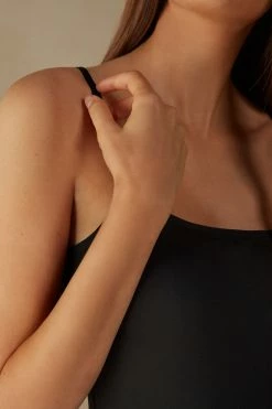 Light Microfiber Strappy Top 11 Light Microfiber Strappy Top -intimissimi shop LTD50C019 DT1W