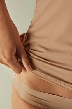 Light Microfiber Strappy Top -intimissimi shop LTD50C044 DT2W