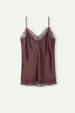 Lace And Silk Top -intimissimi shop LTD71S002J F