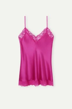 Lace And Silk Top 14 Lace And Silk Top -intimissimi shop LTD71S206J F