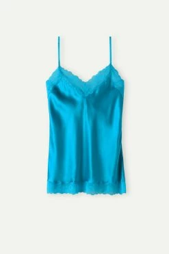 Lace And Silk Top 14 Lace And Silk Top -intimissimi shop LTD71S210J F