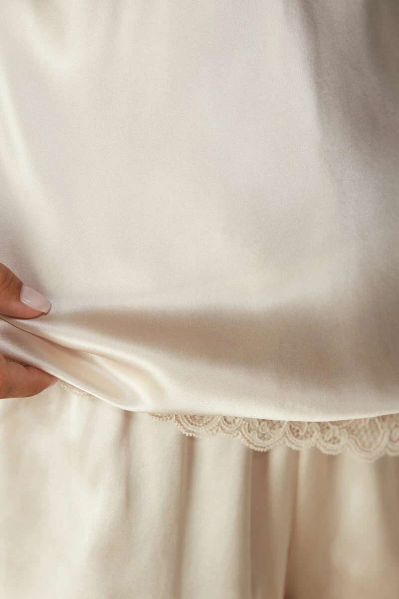 Lace And Silk Top 6 Lace And Silk Top - Image 4