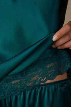 Lace And Silk Top -intimissimi shop LTD71S4572 DT1W