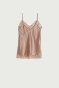 Lace And Silk Top 14 Lace And Silk Top -intimissimi shop LTD71S 163I F