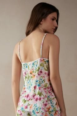 Botanical Lyrics Modal Top 13 Botanical Lyrics Modal Top -intimissimi shop LTD912229J BI