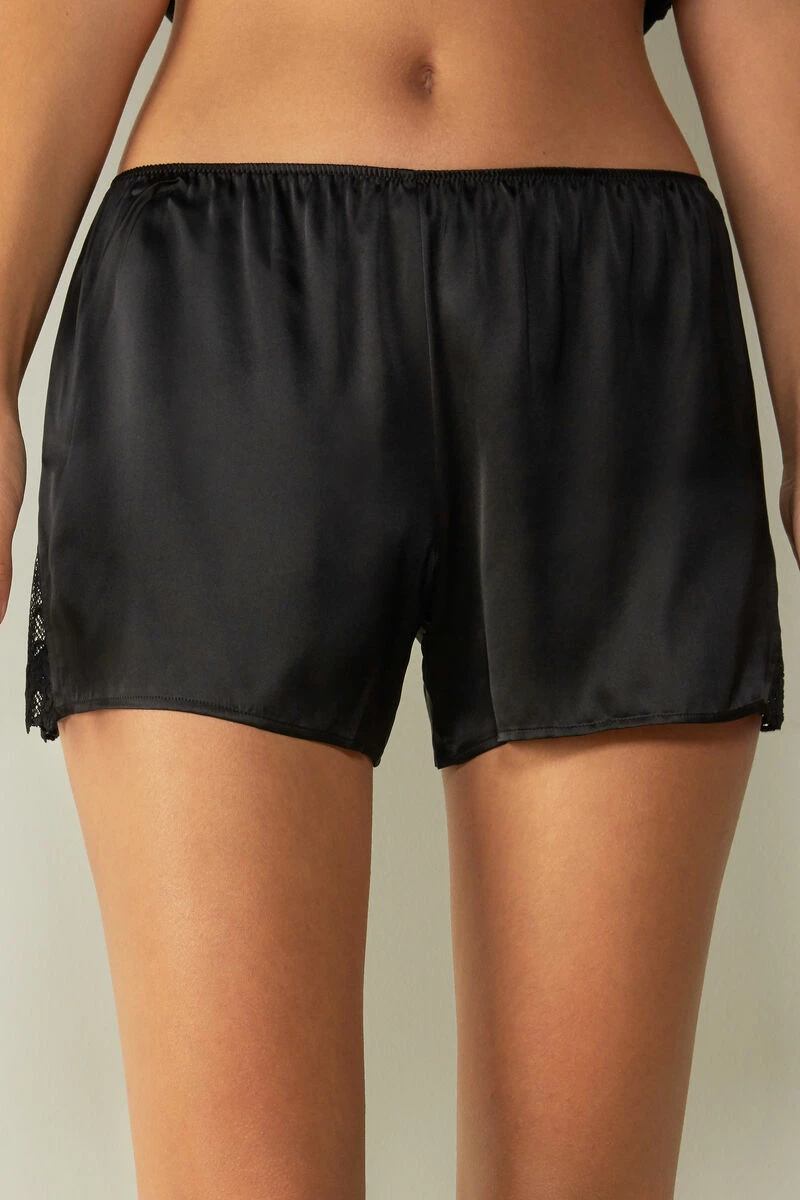 Pretty Flowers Silk Shorts 3 Pretty Flowers Silk Shorts