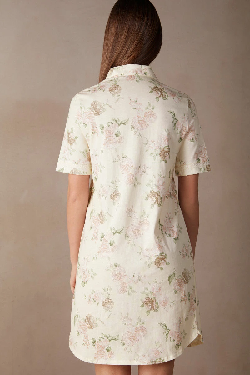 Scent Of Roses Cotton Nightdress 6 Scent Of Roses Cotton Nightdress - Image 4
