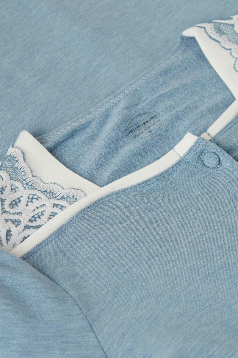 Romantic Bedroom Modal With Wool Button-Down Nightdress 8 Romantic Bedroom Modal With Wool Button-Down Nightdress - Image 6