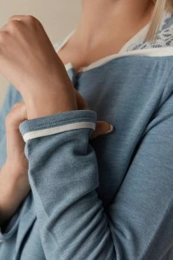 Romantic Bedroom Modal With Wool Button-Down Nightdress 10 Romantic Bedroom Modal With Wool Button-Down Nightdress -intimissimi shop PCN903145J DT1W