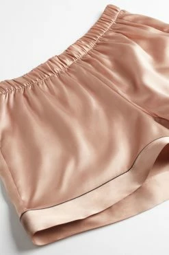 Silk Shorts With Contrasting Trim 15 Silk Shorts With Contrasting Trim -intimissimi shop PD1233A163I D1