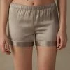 Silk Shorts With Contrasting Trim 1 Silk Shorts With Contrasting Trim -intimissimi shop PD1233A651I FI