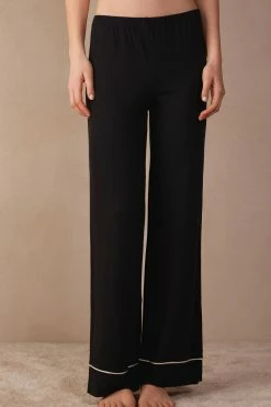 Pretty Flowers Full-Length Modal Trousers