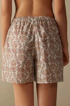 Spices Garden Cotton Shorts -intimissimi shop PD2467A994I BI